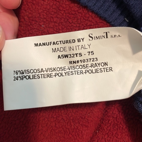 Blue Armani Jeans tank top - Picture 4 of 4